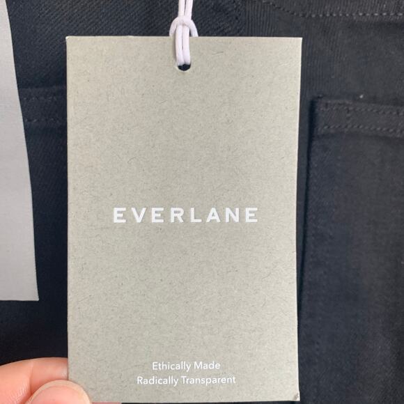 NWT Everlane Mid Rise Skinny Jean in Black - Picture 10 of 14